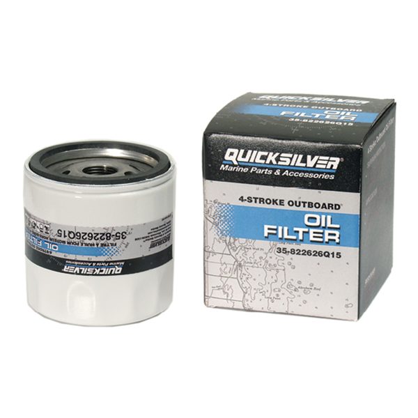 QUICKSILVER Oil Filter for Mercury V225 HP, V6 4-Stroke / 822626Q15