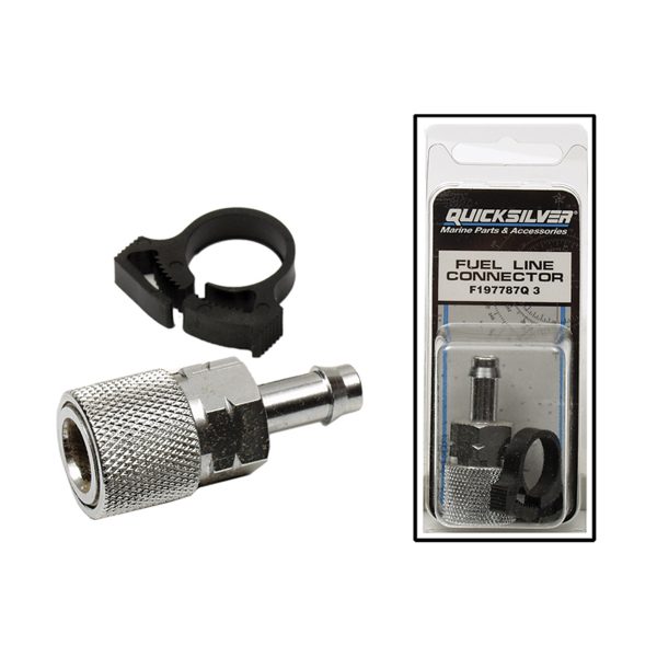 QUICKSILVER Fuel Line Engine End Connector, Female, Force O/B / F197787Q3