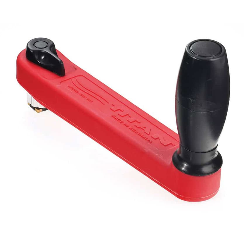 Sheet winch for boat sails