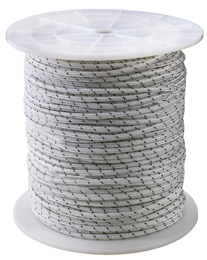 200Mtrs Of 6mm Dbl Braid Rope Spliced To 10Mtrs 8mm Shortlink Chain Kit 30027