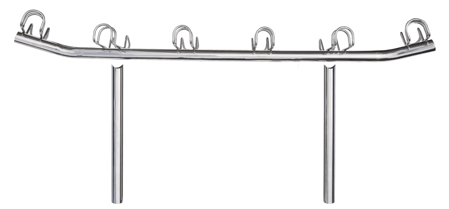 Curved Snapper Rack D.I.Y. Viper Universal 6 Way ROD Rack 10033