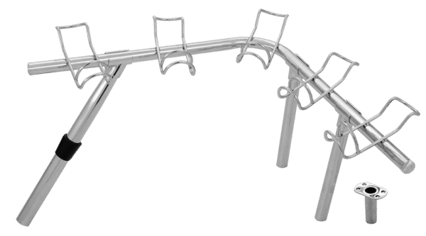 Viper Pro Series 10 Way Corner ROD Rack 10016