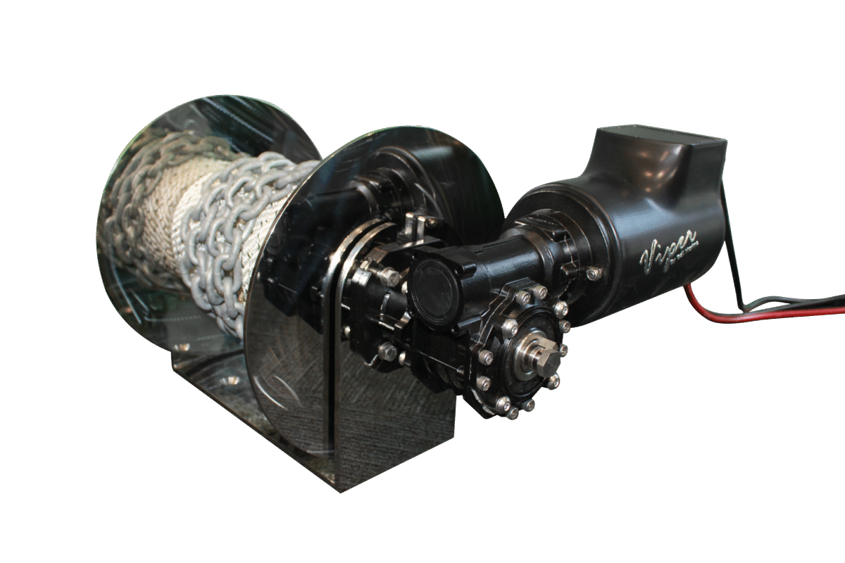 Viper Pro Series II 2500 24V Electric Anchor Winch Bundle Inc 100M 8mm Rope Kit 30004-8