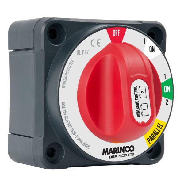 BEP Pro Installer Dual Bank Control Battery Switch - 772-DBC