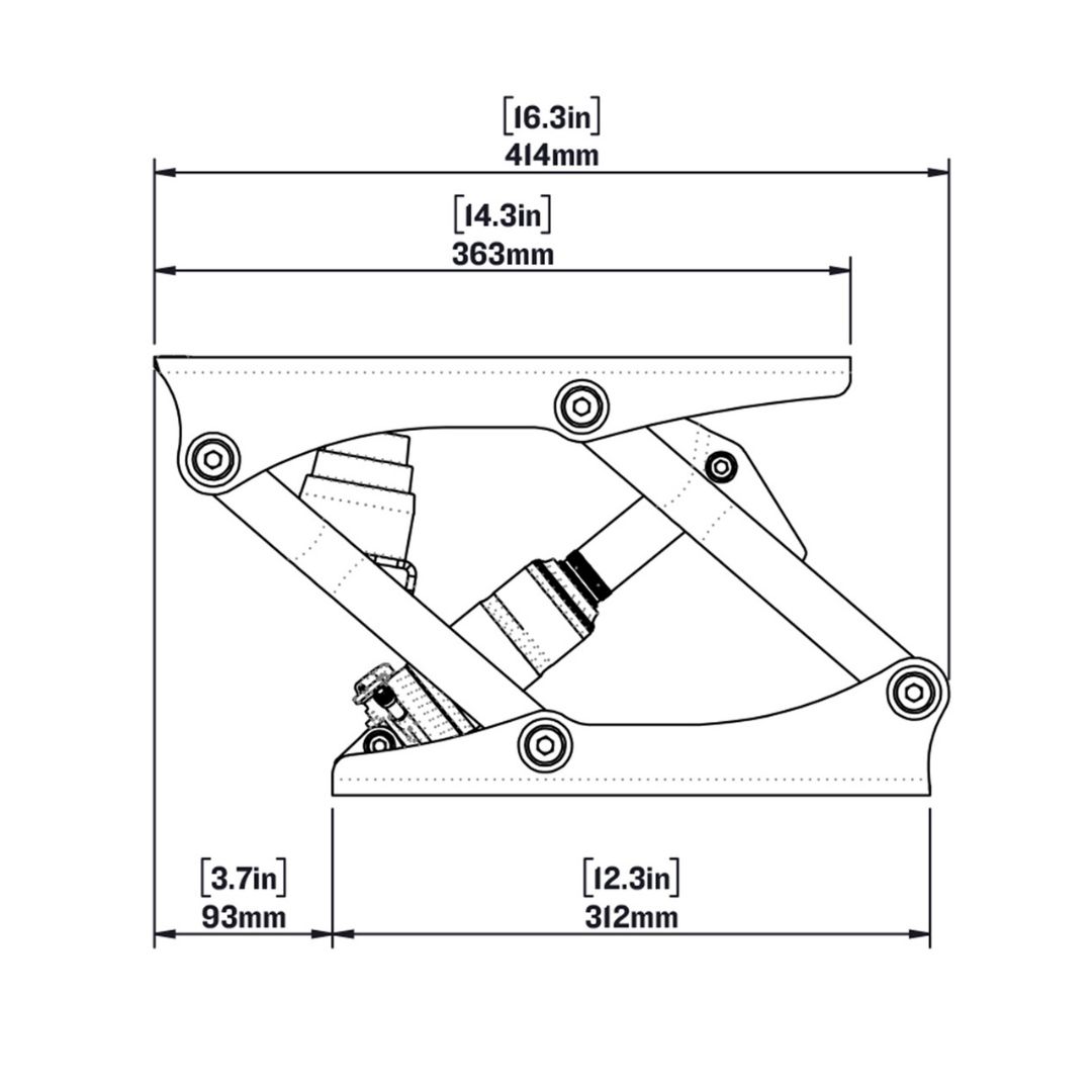 BLA S5-SS Shockwave Suspension Base