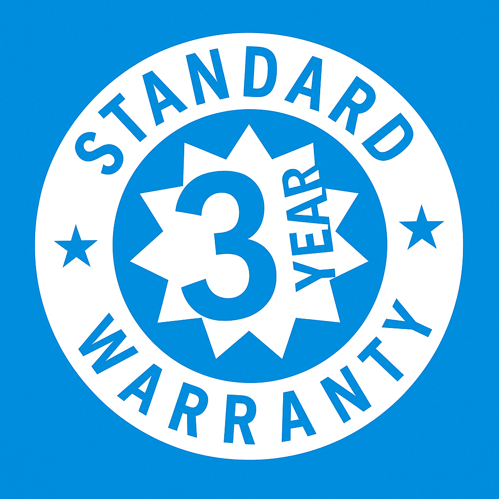 Thetford 3 year Warranty