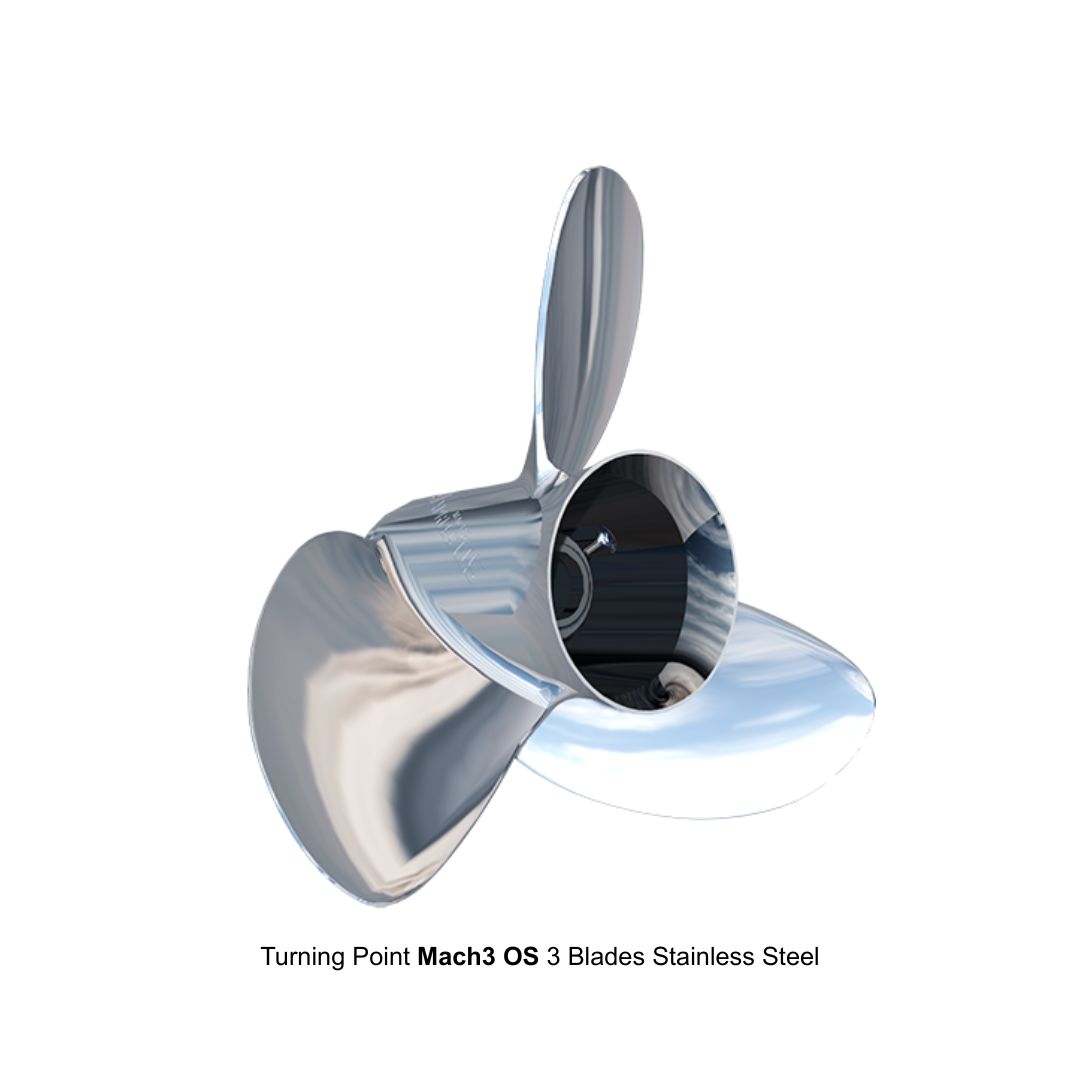 TURNING POINT Mach3 EXPRESS Propeller Stainless Steel 3 Blades