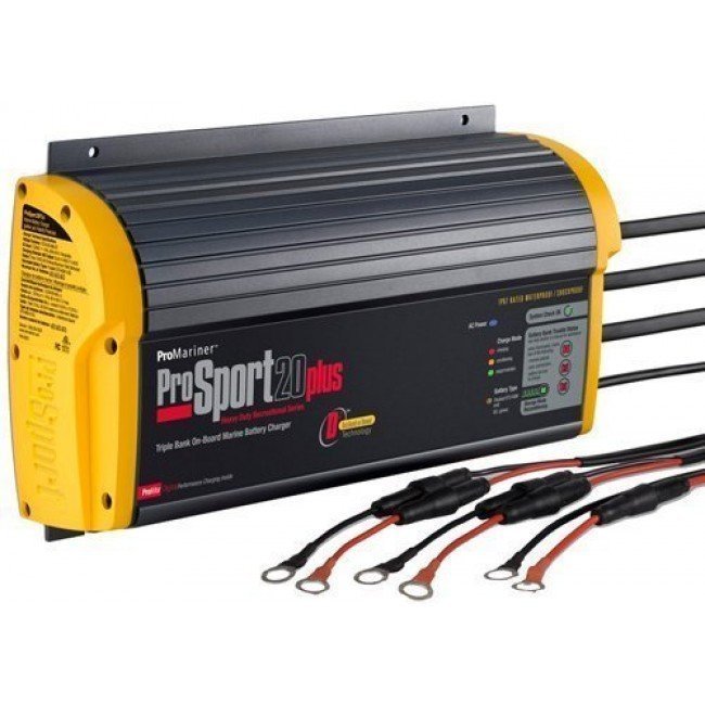 ProMariner ProSport 20 Plus PFC Gen3 20A 3 Bank Battery Charger