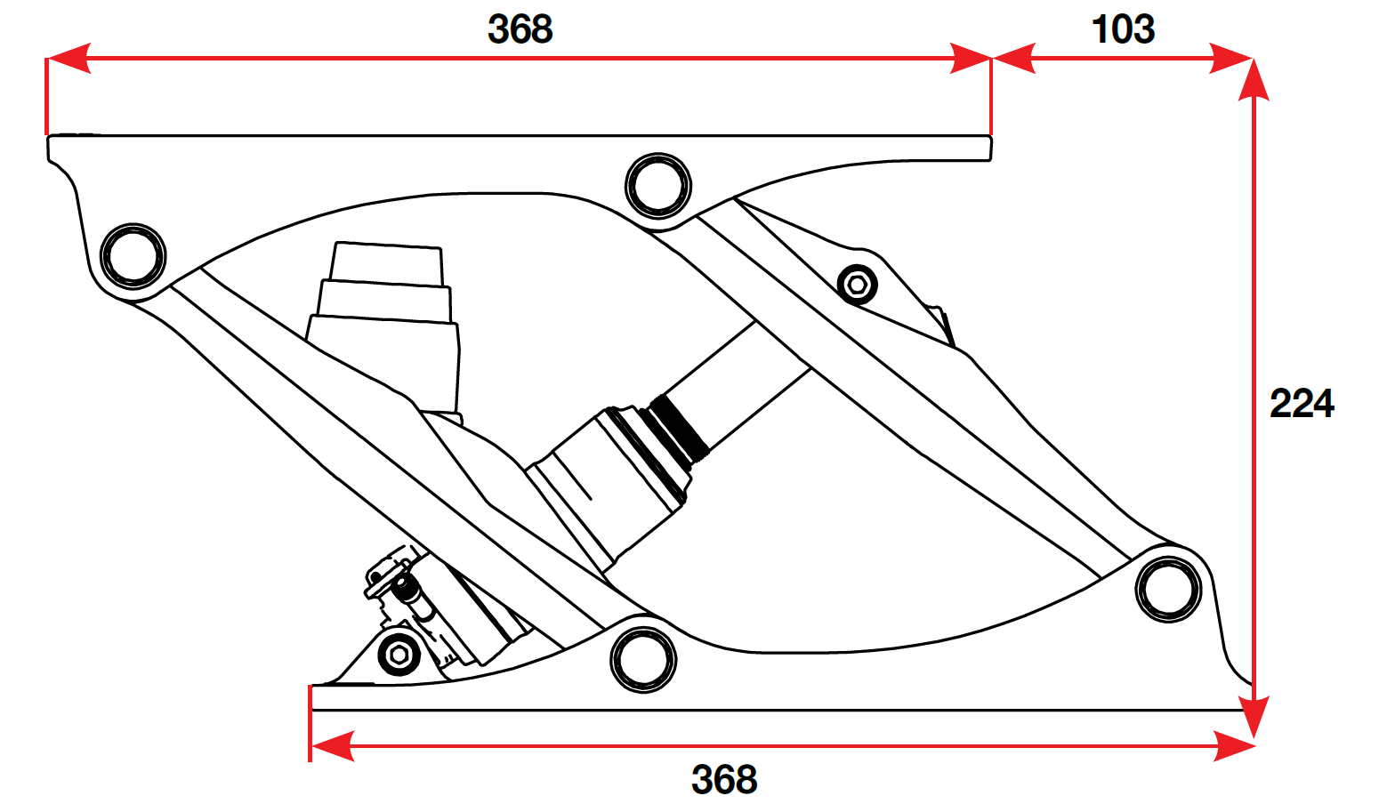 Shockwave SW-07823 Dimensions