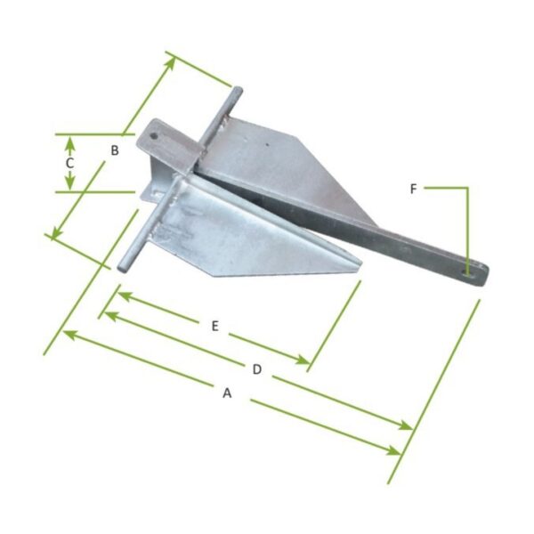 Sand Anchors, Galvanised (b)