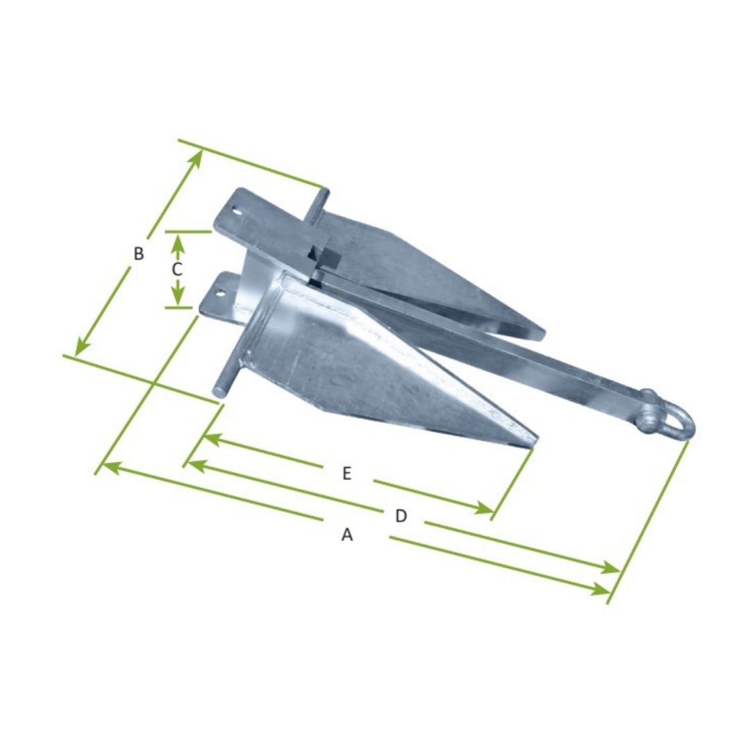 Sand Anchors, Galvanised, Heavy-Duty (b)