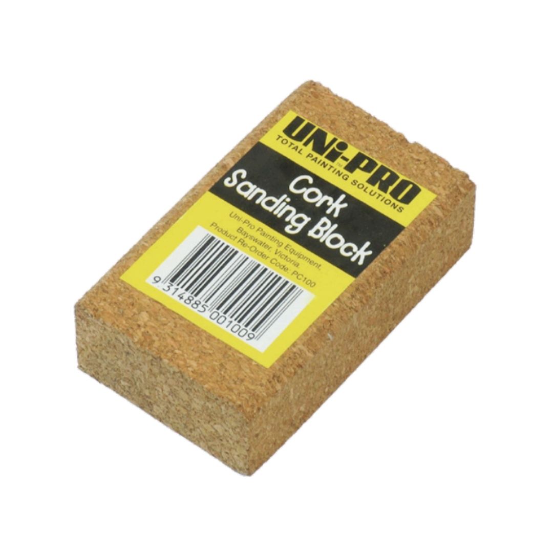 Sanding Block Cork 100mm x 60mm x 30mm