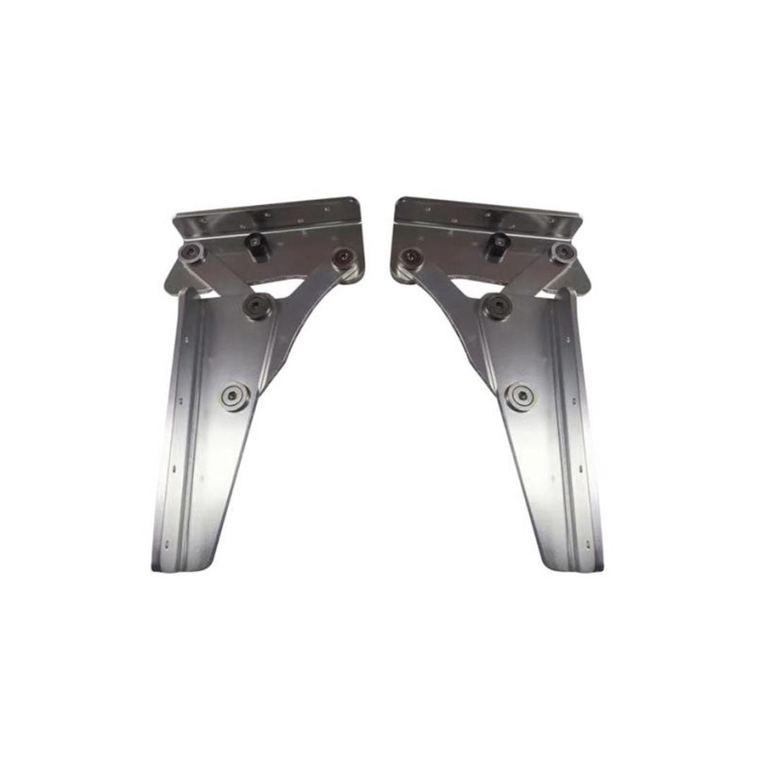 Anodized Aluminium Fold-Down (Pair)