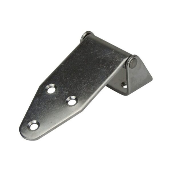 Offset Strap Split Hinge Stamped, 304G Stainless Steel, 130mm x 50mm Pair (a)