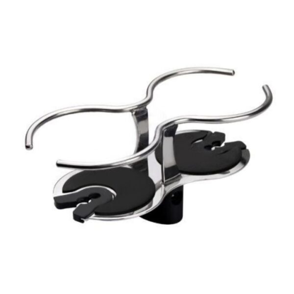 Wine Glass Drink Holder, 304G SS, Surface Mount 220mm (a)