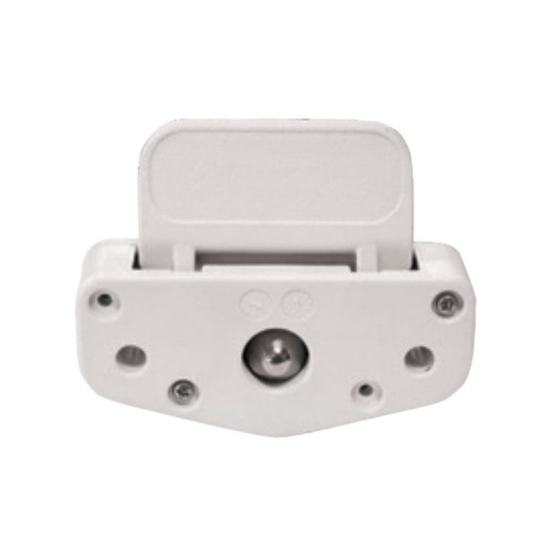 Sundeck Latch with Stainless Steel Pin & Bolt, White Nylon Body (a)