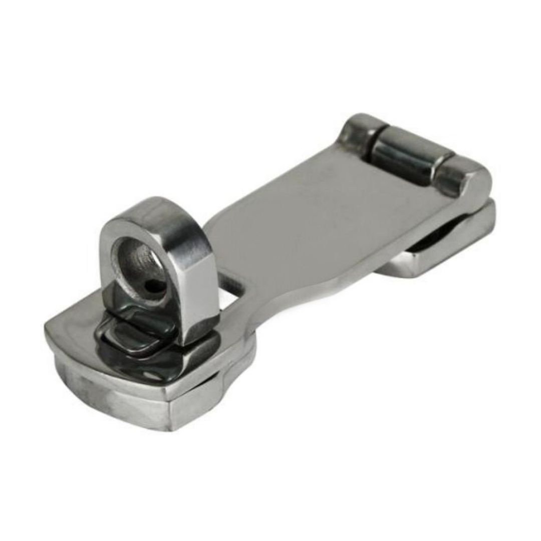 Twistlock/Swivel Locking Hasp and Staple, 316G SS 77mm x 27mm (a)