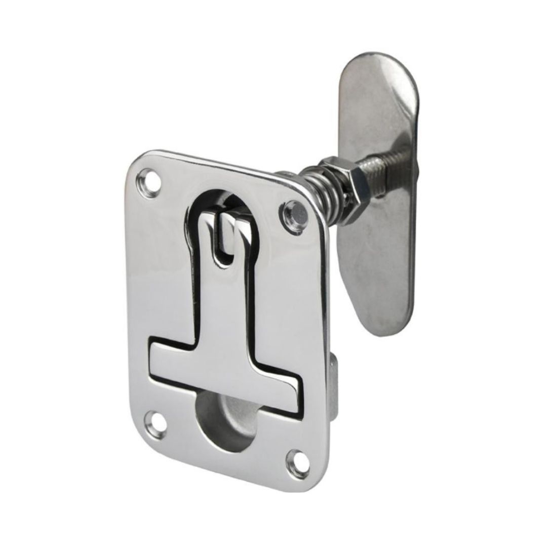 Rectangular Latch Heavy Duty, Compression, 316G SS 76mm x 98mm (a)
