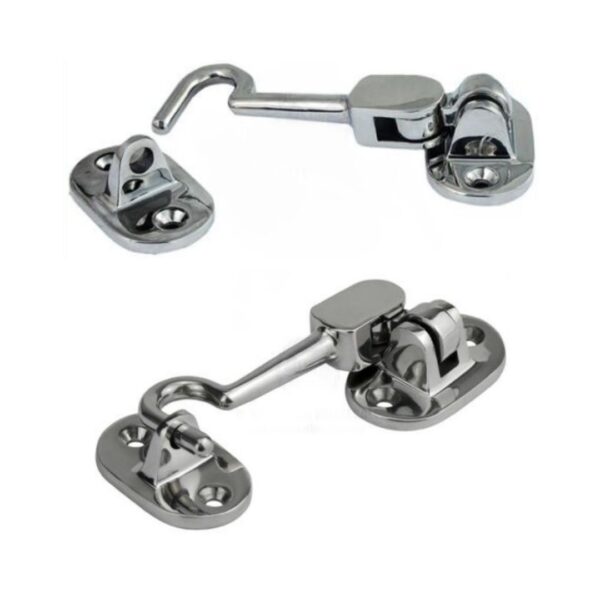 Double Action Cabin Hook, Heavy Duty, 316G SS 104mm x 43mm (b)