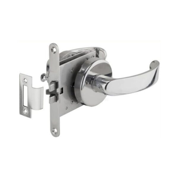 Mortise Latch Door Lock, SS suits 16-25mm Contemporary Handle Universal (a)