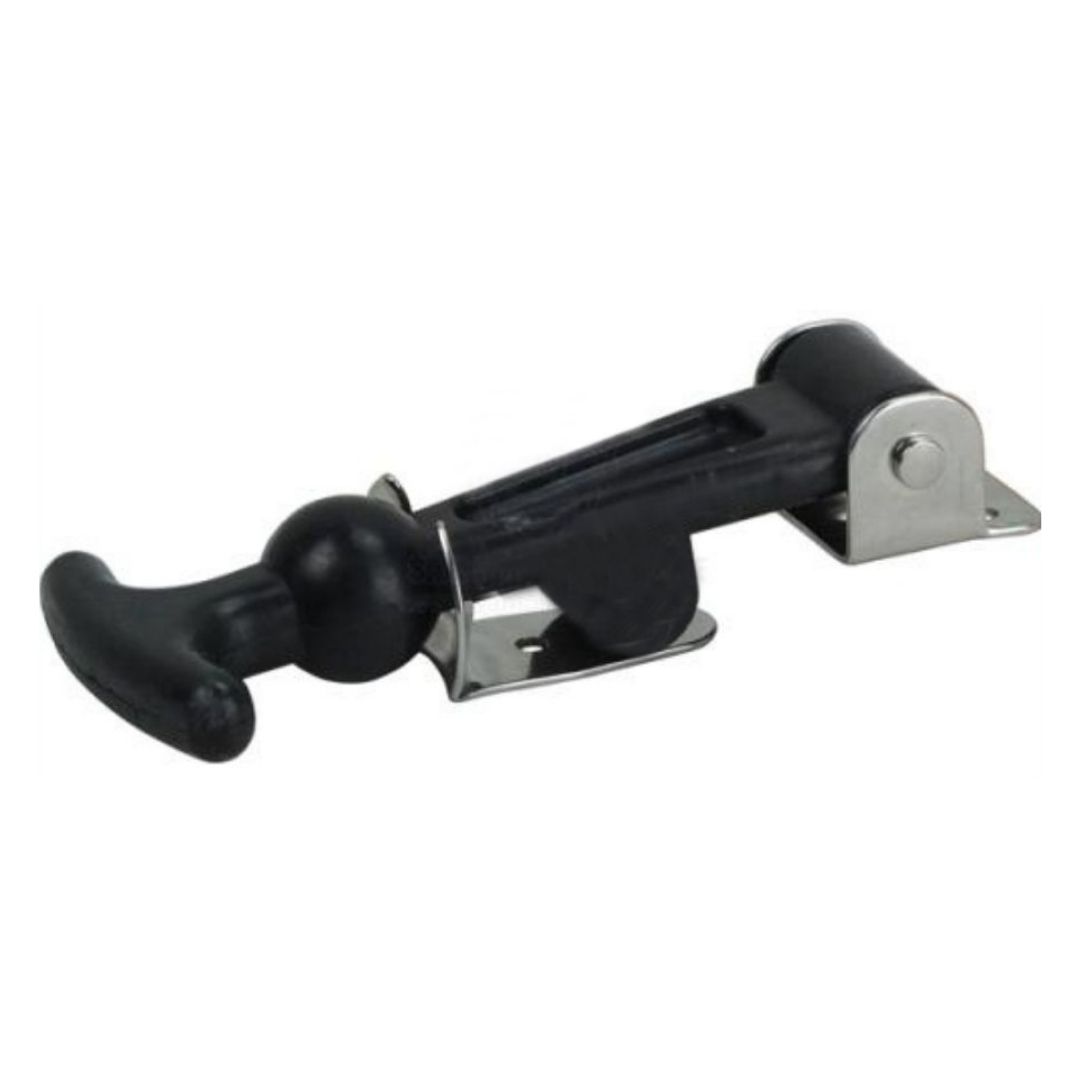 Rubber Hatch Fastener, Hold Down, 316G Stainless Steel Mount Bracket 130mm (a)