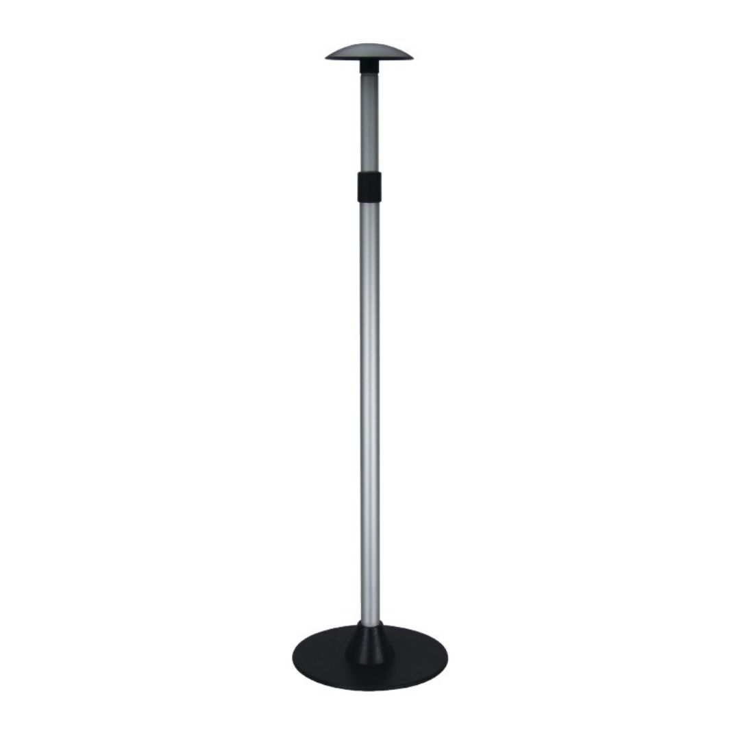 Boat Cover Pole with Nylon Domed Top & Wide Base