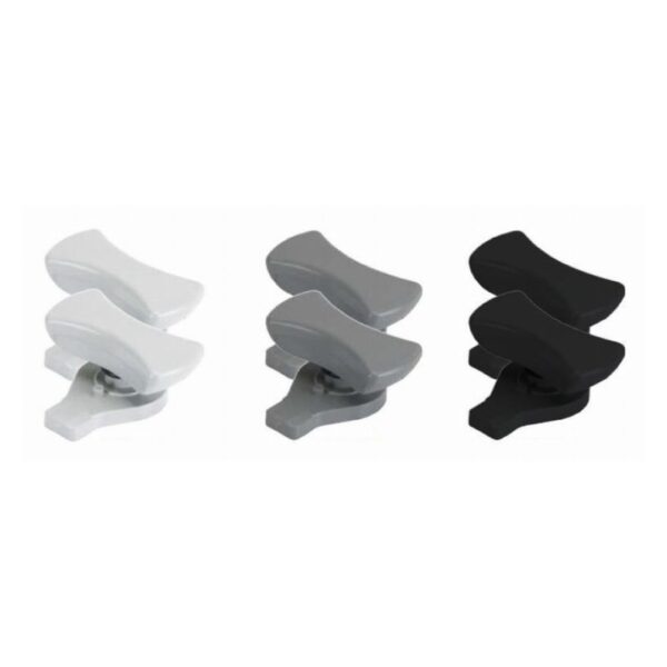 Hatch Handle and Striker Plate, White, suits Europa