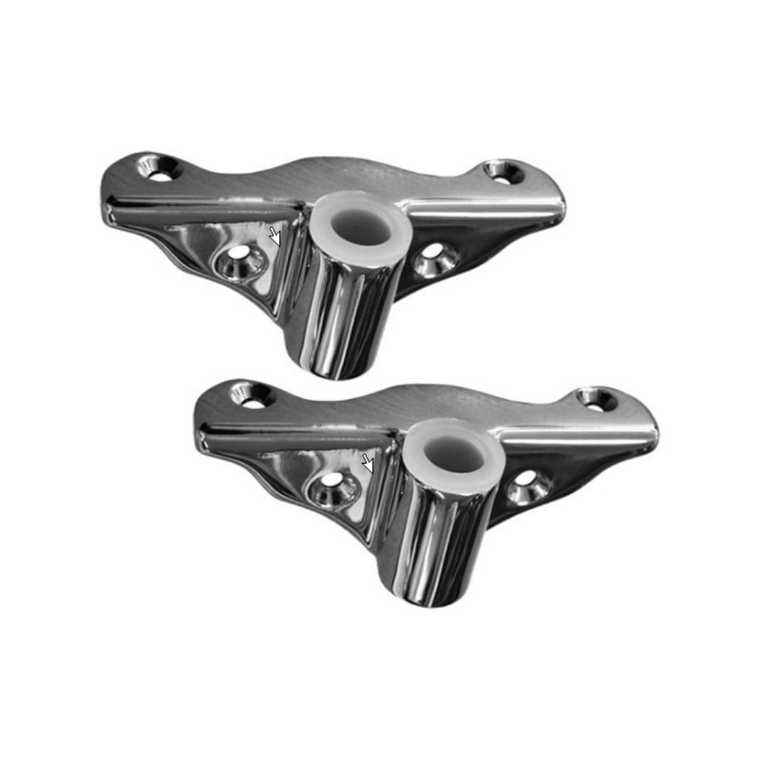 Top & Side Mount Rowlock Plates (Pair)
