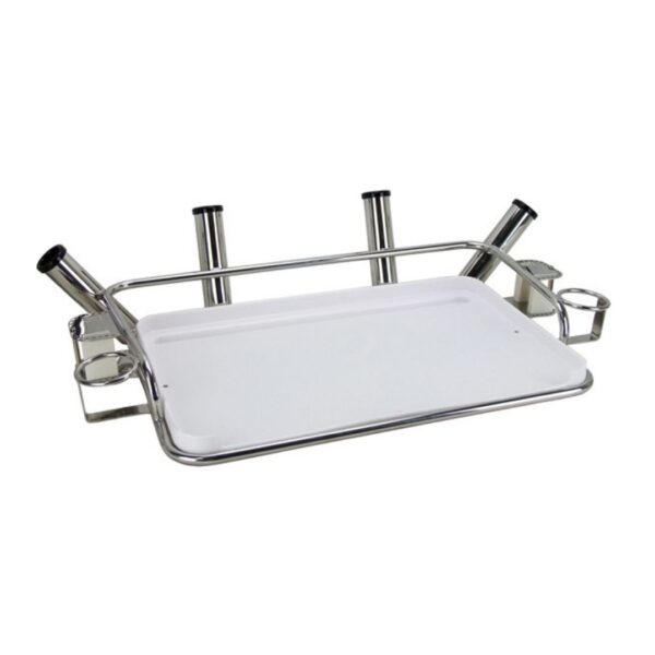 Bait Board Drain with Thread, Nut, and Tail suits 3/8" I.D