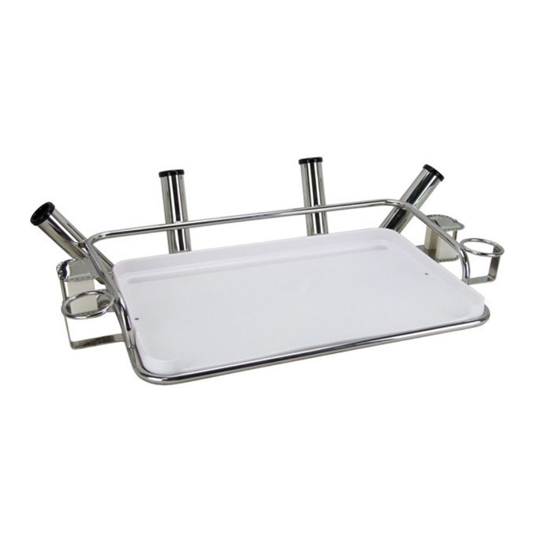 Bait Board Drain with Thread, Nut, and Tail suits 3/8" I.D