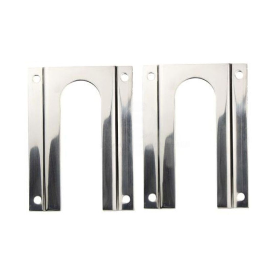Leg Mounting Brackets Only suits Poly Bait Board, 304G SS (Pair) (a)
