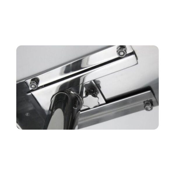 Leg Mounting Brackets Only suits Poly Bait Board, 304G SS (Pair) (c)