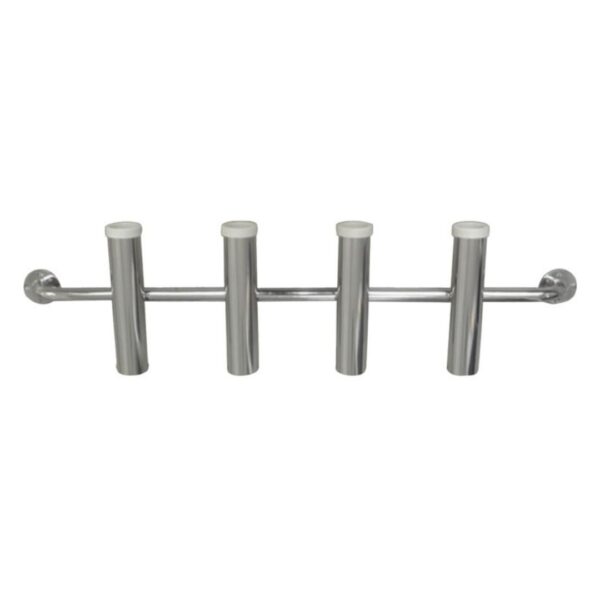 Bolt-On Rod Storage Rack suits 4 Rods, 304G Stainless Steel
