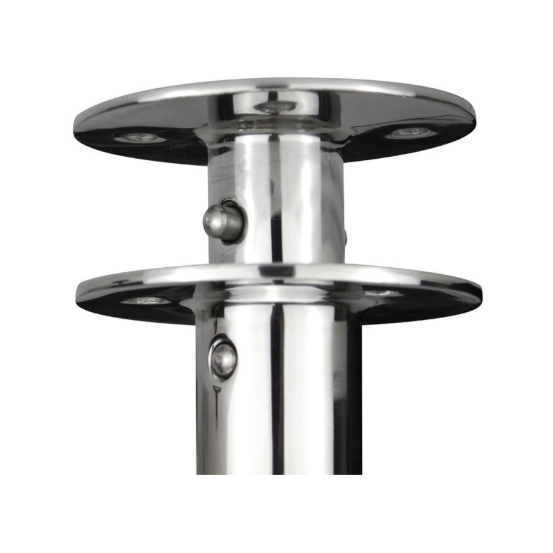 Deck Mount Leg & Socket Set, Stainless Steel (b)