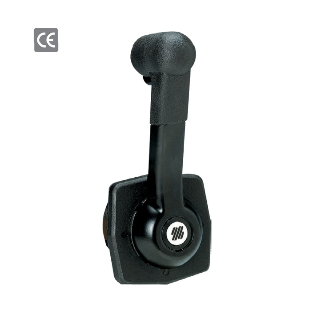B183 Engine Side Mount Control, Single Lever, Dual Function (a)