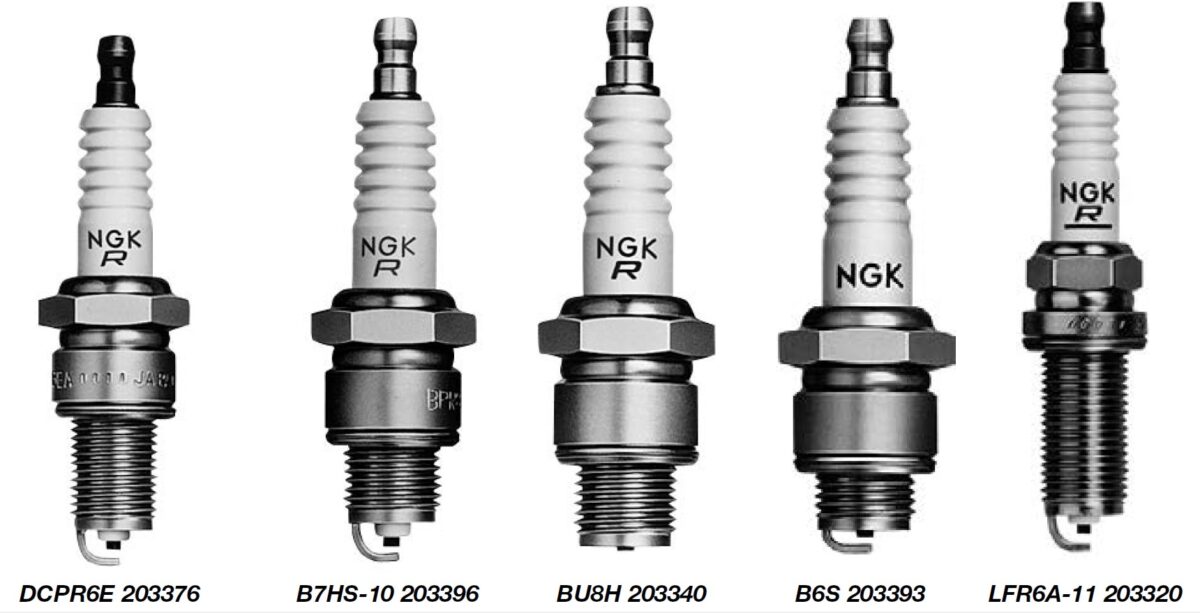 NGK Spark Plugs Line Up