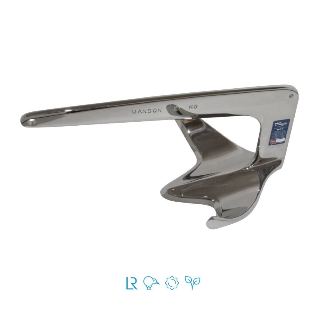 MANSON Anchors Ray (HHP), Stainless Steel